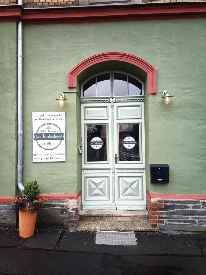 Zur Friedrichsruh Bed & Breakfast Oelsnitz  ภายนอก รูปภาพ